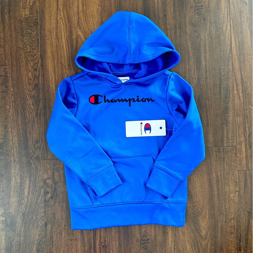 Champion New Blue hoodie size small